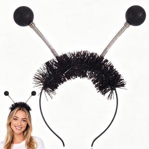 DRESBE Light Up Alien Headband LED Space Headbands Glow Antenna Hair Accessories for Women