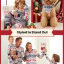 PATPAT Christmas Family Matching Pajama Sets Includes Christmas Socks - Perfect for Family Photos & Holiday Celebrations (L)