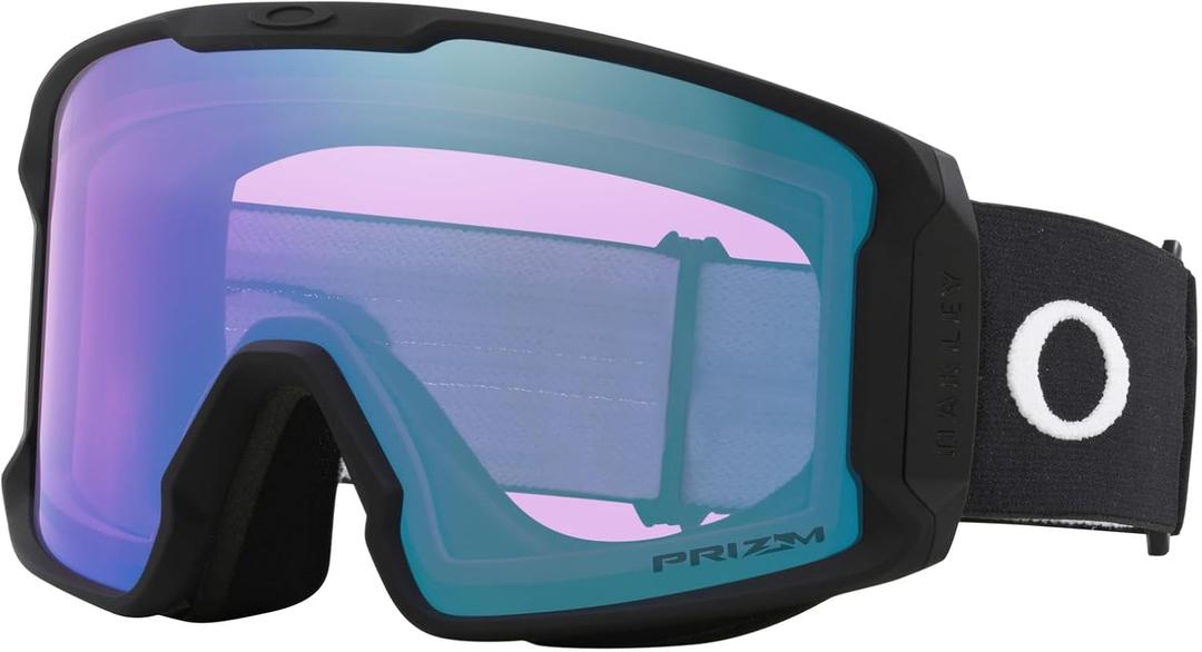 Oakley Line Miner Large Matte Black wPrizm Iced Iridium Snow Goggle
