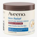 Aveeno Skin Relief Intense Moisture Repair Body Cream with Triple Oat & Shea Butter Formula, Helps Heal, Repair & Restore Very Dry Skin with LongLasting Moisture, FragranceFree, 11 oz
