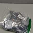 TECOMLIGHT LED Puck Lights with Remote Control, Battery Operated Wireless Closet Light, Under Cabinet Lighting Stick on Tap Push Lights, Color Changing Under Counter Light for Kitchen, 6 Pack - Black