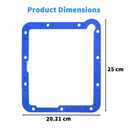93107 Transmission Oil Pan Gasket for Ford C4 with Steel & Rubber, No Sealant Needed, Reusable Leak-Proof for Pro & DIY Repair