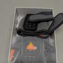 Cordless Knee Massager with Heat Vibration for Pain Relief, MAXwarm 4.0[2025 Upgraded] - Electric Heated Knee Brace with 5 Heat Levels and 3 Massage Mode, Gifts for Men Women (Grey, Pair)