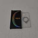 TORRAS 360 Spin Magnetic Stand for Samsung Galaxy S25 Ultra Case, Fit for Magsafe, Military Grade Slim Hard PC Protective S25 Ultra Clear Case with Kickstand & Ring Holder, Ostand Spin, Clear