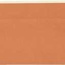 Amazon Basics Expanding Accordion File Folder Organizer, Legal Size, 5-1/4 Inch Expansion, Document Storage, Reinforced, Large Capacity, Red, 50-Pack, 9.5 x 14.8 Inches