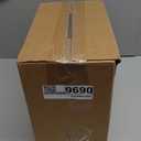 7x5x5 Inches Shipping Boxes Set of 40, White Corrugated Cardboard Box Literature Mailer for Packing Small Business