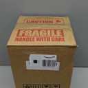 SECFOU Glass Tea Canister Airtight Storage Container Bamboo Lid Kitchen Storage Jars Lids