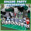 Bedwina Inflatable Soccer Balls (Pack of 12) 16-inch, Beach Balls Bulk for Beach Toys & Soccer Birthday Party Decorations & Party Favors for Kids, Goodie Bags Stuffers