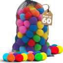 60 PCS Reusable Water Balls  Reusable Water Balloons for Kids & Adults, Outdoor Water Toys for Pool, Beach & Backyard Games  Fun Summer Toys for Boys & Girls, Great for Party Play