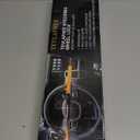 Tevlaphee Steering Wheel Lock Anti-Theft Device Security Car Lock Anti Theft Car Device Visible Antitheft Locking Devices Adjustable Car Wheel Lock for Cars with 3 Keys (Black)