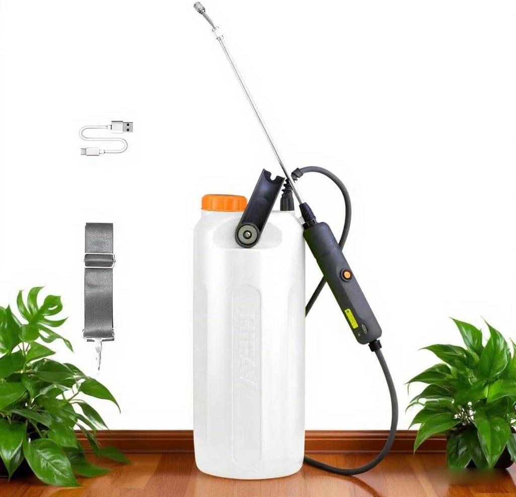HIFAY ES8 Electric Sprayer, with one-Button Operation, fine Spray, Quick and Effortless, Suitable for Cleaning and Pesticide Application.