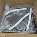 Gazzyt Foldable Racing Wheel Stand Adjustable Racing Cockpit Compatible with Logitech/Thrustmaster/Fanatec R5 R9 G29 T248 T500 Sturdy Gaming Stand,Space-Saving Design Wheel and Pedals Not Included