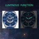 COSSINIGE Mens Watches Waterproof Analog Sports Watch Business Casual Watches for Men Black Luxury Dress Work Watches