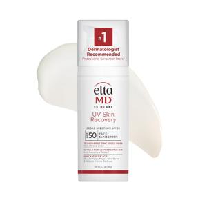 EltaMD UV Skin Recovery 100% Mineral Sunscreen, SPF 50, Redness Correcting Face Sunscreen, Safe for Sensitive Skin, 1.7oz