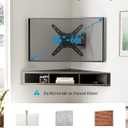 Pipishell Full Motion TV Wall Mount for 26-65 inch Flat or Curved TVs up to 77 lbs, TV Bracket Wall Mount with Articulating Arms, Extension, Tilt, Swivel, Leveling, Max VESA 400x400mm, PIMF7