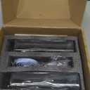 Molimoli Olive Oil Dispenser Bottle for Kitchen, Automatic Pourer, Glass Thin Bottle Dispenser for Kitchen, Olive Oil Cruet, | Set of 2 - Gold