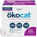 kocat Less Mess Low Tracking Wood Clumping Cat Litter Mini- Pellets, Unscented, 14.8 pounds - Natural Ingredients, Stops Odor, Clumps Solid, 99% Dust Free, Great for Long-Hair Breeds, All Cats