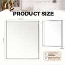DoubleFill 2 Pack 11.8" x 10.2" Acrylic Collage Frame Compatible with Instax Picture Frame Double Floating Tabletop Picture Frames for Large Mini Films Pressed Flowers DIY Gift