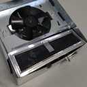 Broan-Nutone 682 Duct-Free Ventilation Fan, White Square Ceiling or Wall Exhaust Fan with Plastic Grille