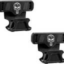 Magnetic Car Gun Mount, Gun Holder Rack with Safety Trigger Guard Protection, Easy Conceal in Vehicle, Truck, Safes, Walls, Heavy Duty Car