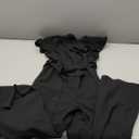 Haloumoning Girls Jumpsuit Kids Fashion Cap Sleeve Belted Wide Leg Romper One Piece Summer Outfits (13-14 Years, Black)