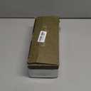 Dawhud Direct Decorative Votive Candle Holders, Vintage Decor Flameless Candlescape Set, 3 LED Tea Light Candles, Rocks and Tray - Fall Table Decor (Earth Tones)