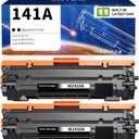 Skydo 141A Toner Cartridge 2 Black Replacement for HP 141A W1410A 141X W1410X Toner Cartridge Use for HP LaserJet Pro M110w MFP M140w M139w Printer Ink Laser All-in-One Copywith chip,2 Black