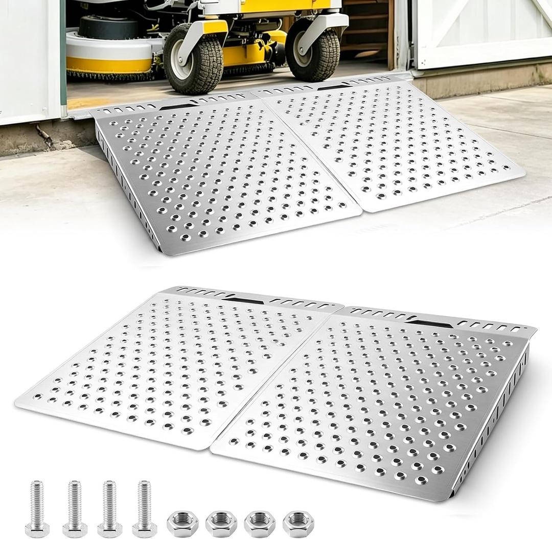Shed Ramp, Ramps for Sheds, Heavy Duty Shed Ramp for Riding Mower