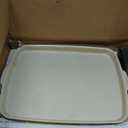 GreenPan Premiere Ovenware Healthy Ceramic Nonstick 18" x 13" Half Rectangular Baking Pan, PFAS-Free, Warp-Free Bakeware, Durable Quick Heating Tray, Oven Safe to 600F, Dishwasher Safe, Taupe, 18" x 13" Half Sheet Pan
