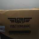 PatioMage Ergonomic Office Chair, Big and Tall Desk Chair with Adjustable Lumbar Support & Seat Depth, High Back Computer Chair, Swivel Mesh Chairs with Wheels for Home Office, Black