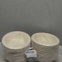 Paper Bowls 20 oz Heavy Duty, 150 Pack Disposable, Biodegradable Compostable, Eco-Friendly Made Of Sugarcane, Microwave Safe for Soup, Salad, Ice Cream, Dessert