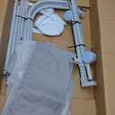 Baby Bed Rail Guard for Toddlers - 70" Toddler Bed Rails for Twin, Full, Queen, King Bunk Size Bed Swing Down Bedrail Extral Tall Child Safety Side Railing Guards for Kids Gray (Grey)