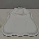 Inflatable Bath Pillows for Tub - Adjustable Firmness Silicone Bathtub Pillow for Neck-Relaxing & Epsom Salt Soaking, Bath Pillow for Head & Back Support Cushion, Spa Gifts for Women, Parent (Gray)