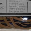 DOK TigerToes Premium Non-Slip Dog Socks for Hardwood Floors - Extra-Thick Grip That Works Even When Twisted - Prevents Licking, Slipping, and Great for Dog Paw Protection (Brown, XL)