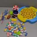 66 PCS Magnetic Fishing Game for Kids Toddlers 3-5, Board Game for Kids 4-6, 1-8 Players Fishing Toys for Boys 3 4 5 6 7 8 Year Old with 360° Rotation, Ideas Birthday Gifts for 3 4 5 6 7 8 Year Old