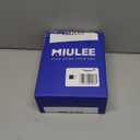 MIULEE Velvet Ruffle Throw Pillow Covers Soft Luxurious Olive Green Pack of 2 18x18 Inch Square Cushions Vintage Gothic Spring Decorative Ruffled Pillows Home Decor for Sofa Couch Bedroom Chair