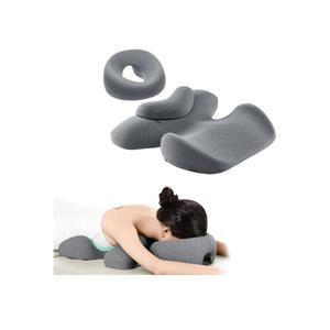 Prone Massage Pillow, a Chest and face Support Sleep Pillow, is Suitable for Massage, SPA and Sleep. It Comes with a Removable and Washable Cover, a Non-Slip Bottom (Grey)