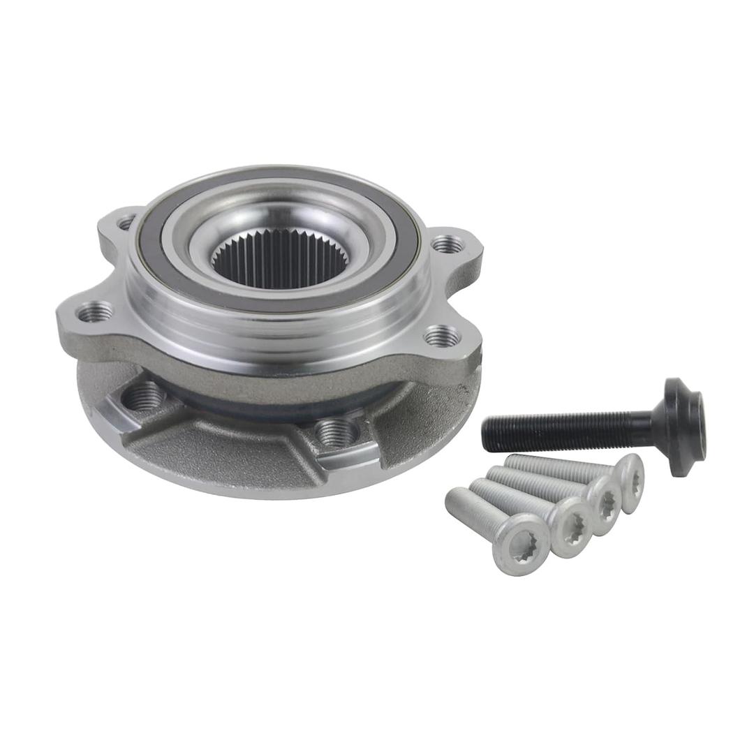 513301 Wheel Hub and Bearing Assembly Replacement for 2009-2015 Audi A4 A5 A6 A7 A8 Quattro AWD, Q5 SQ5 S4 S5 S6 S7 S8 Part# BR930817