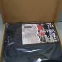 Women's Fall Long Wool Pea Coat,Blended Classy Double Breasted Trench Jacket,Winter Dress Overcoat,Lightweight (X-Large-3X-Large Plus, Black)