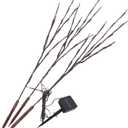 VICASKY 60led Lighted Branches Twig Lights Tree Branch Up Led Twigs Plug in Christmas Weeping Willow Design Will Solar Powered Artificial 82. 00x8. 00x6. 00cm White