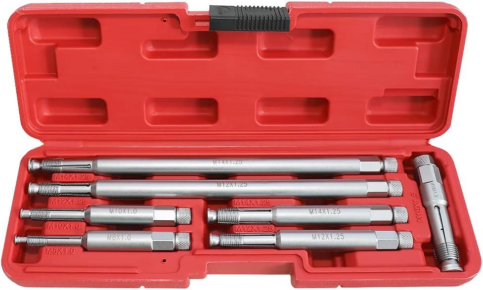 DPTOOL Back Tap Spark Plug Thread Repair Tool 14mm 12mm 18mm 10mm 8mm M8 M10 M12 M14 M18 Thread Chase Tap Kit