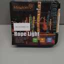 Minetom Color Changing Rope Lights Outdoor, 33FT 100 LED String Lights with Plug & Remote, Waterproof Christmas Light Outdoor Decoration, Twinkle Rope Light for Outside Indoor Bedroom,16 Colors