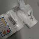 LainNeala Small Trash Bags 4 Gallon, 200 Count Small Garbage Bag Bathroom White Mini Trash Bag Trash Can Liners Unscented Garbage Bags for Bathroom Can