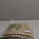 ELYKEN 33 Inch Christmas Tree Collar, 6-Piece Xmas Tree Skirt for Artificial Trees, Handcrafted Plastics Wicker Tree Base Cover with Cord Cut-Out Rustic Farmhouse Tree Ring for Home Decor