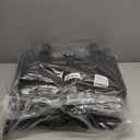 3-in-1 Convertible Folding Wagon Cart with Bench Seat & Storage - 500lbs Heavy-Duty Utility Wagon, 180L Capacity All-Terrain Wheels for Camping, Beach, Sports, Garden (Black)