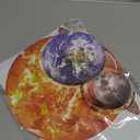 UNTOLD PLANETS 195+PCS Glow in The Dark Planets for Ceiling Decorations, Star Stickers Sun, Moon Pluto Wall Stickers for Kids, Boys Room Decor, Wall Decals Christmas Gift