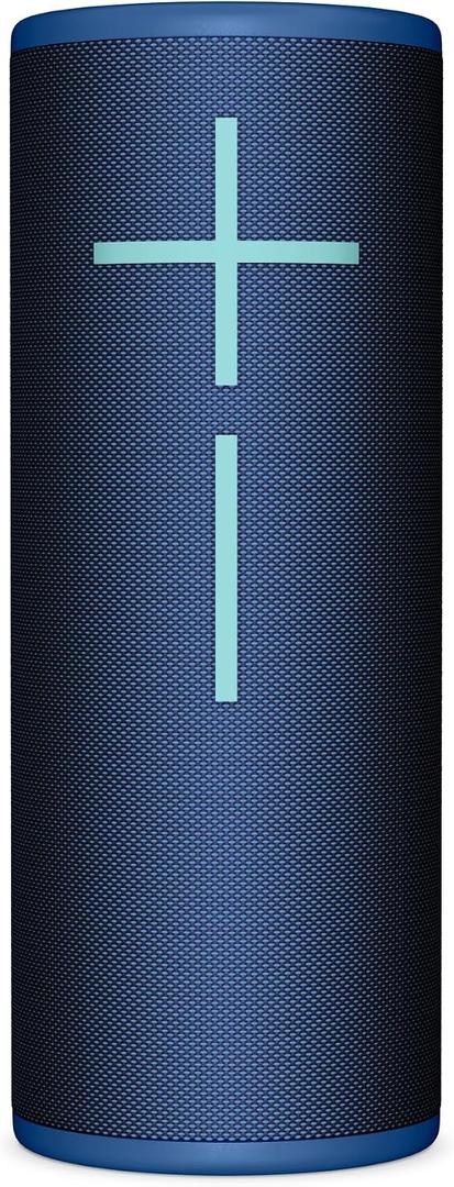 Ultimate Ears Boom 4 Portable Waterproof Bluetooth Speaker with Balanced 360-Degree Sound with Clear Audio and Bass, Floating Speaker with 15-Hour Battery and 147ft (45m) Range - Blue