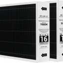 2 Pack Y6604 20x26x5 Air Filter MERV 16, Compatible with Lennox PureAir PCO3-20-16 Air Purifier and Replacement for Lennox Y6604 Filter