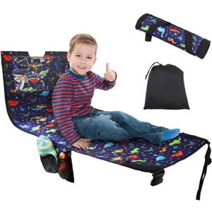 Kids Airplane Seat Extender Travel Bed, Toddler Airplane Bed with Side Pocket, Airplane Travel Essentials, Portable Airplane Bed Foot Rest for Flights, Waterproof Airplane Seat Extender Kids Airplane Seat Extender Travel Bed, Toddler Airplane Bed with Side Pocket, Airplane Travel Essentials, Portable Airplane Bed Foot Rest for Flights, Waterproof Airplane Seat Extender