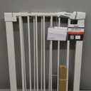 BABELIO Safety Gate Door Fits for Stairs, Narrow and Wide Doorways with Auto Close, Easy Install, No Drilling, Pressure Mounted for Baby, Child, Pets, Dog/Puppy, 26''-40'', White